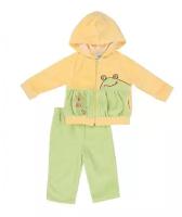 Комплект одежды LP Collection, размер 48, желтый, зеленый