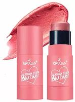 Rimalan CSB-002-02 Румяна-карандаш кремовые Cream Stick Blushes, тон 02 яркий розовый, стик 8 г