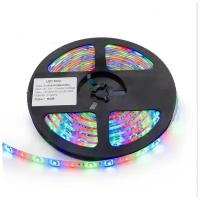 Светодиодная лента SMD 3528-60LED-RGB-IP65 12 вольт 5м. - Цвет свечения:RGB