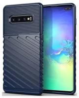 Чехол для Samsung Galaxy S10 Plus цвет Blue (синий), серия Onyx от Caseport