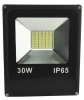 Светодиодный прожектор SMD 30W-IP65-220V - Цвет свечения:Белый 5500-6000K