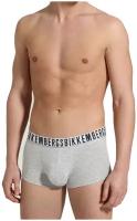 Трусы BIKKEMBERGS Essential - 2-Pack Men's Trunk, 2 шт., размер L, серый