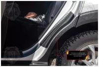 Накладки на внутренние части задних арок без скотча (вариант 2) Hyundai Tucson III рестайлинг 2018-2021