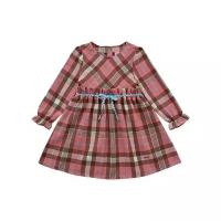 Платье Mini Maxi, размер 116, мультиколор, розовый