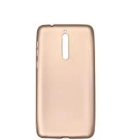 Силиконовый чехол MultiShop Soft TPU матовый для Nokia/Microsoft 8 золото