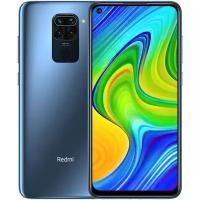 Redmi Note 9 Midnight Grey (M2003J15SG, 6.53'' 19.5:9 1080x2340, 2.0GHz, 8 Core, 3GB RAM, 64GB, 48 МП+ 8МП + 2МП + 2МП/13Mpix, 2 Sim, 2G, 3G, LTE, BT v5.0, WiFi 802.11 a/b/g/n/ac, A-GPS, GALILEO, BEIDOU, GLONASS, GPS, Type-C, 5020 мА·ч, 199g, 162,3 ммx77,2 ммx8,9 мм