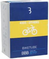 Велокамера BBB BikeTube 12,5x1,75/2,25 AV Black