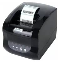 Портативный принтер этикеток Xprinter XP-365B (USB, LAN) Черный