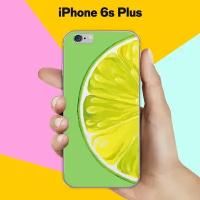 Силиконовый чехол на Apple iPhone 6s Plus Лайм / для Эпл Айфон 6С Плюс