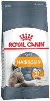 Royal Canin Hair & Skin Care для поддержания здоровья и шерсти кошек Курица, 400 гр