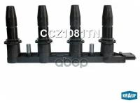 Ccz1081tn_катушка Зажигания! Opel Astra/Vectra/Zafira/Corsa/Meriva 1.6-1.8i 02> Krauf арт. CCZ1081TN