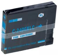 Картридж PGI-2400XL увеличенной емкости для принтеров Canon MAXIFY iB4040, 4140 / MB5040, 5140, 5340, 5440 с чернилами Cyan (голубой), Inkmaster