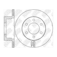 Nibk диск тормозной зад rn1634, (1шт)