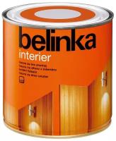 Лазурное покрытие для защиты древесины Belinka Interier №65 Осенние листья 0,75л