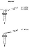 Br-600/196_к-Кт Проводов! Renault Laguna/Safrane 2.0, Volvo S40/V40 1.6-2.0 95> BREMI арт. 600196