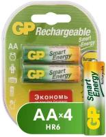 Аккумулятор GP Smart Energy 100AAHCSV AA NiMH 1000mAh (2шт)