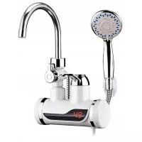 Проточный водонагреватель с душем Instant Electric Heating Water Faucet & Shower электрический (подключение сзади)