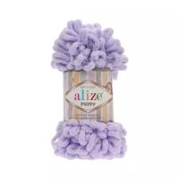 Пряжа для вязания Alize 'Puffy', 100г, 9м (100% микрополиэстер) (146 лаванда), 5 мотков