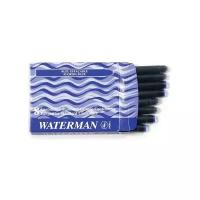 Картриджи чернильные WATERMAN, комплект 8 шт синие, S0110860