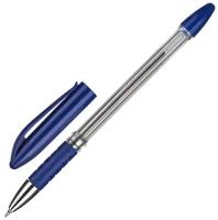 Ручка шариковая Attache, манжетка, мет. након, синие чернила