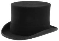 Шляпа цилиндр CHRISTYS WOOL FELT TOP HAT cst100006 (черный)