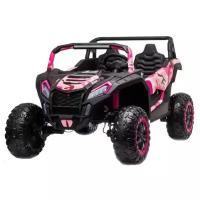 Электромобиль RiverToys Buggy M222MM (Розовый камуфляж)