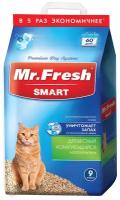 Mr. Fresh Наполнитель для короткошерстных кошек 9л, 4,2кг