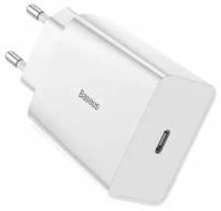 Зарядное устройство Baseus Speed Mini Quick Charger 1C 20W EU White CCFS-SN02