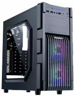 Корпус GameMax GM-ONE FRGB без БП (Midi Tower, ATX, Black, 2*USB3.0, 5*120мм, fan contr