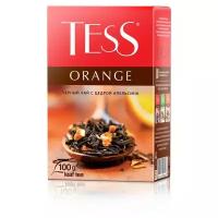 Чай Tess Orange листовой черный с добавками,100г 0646-15 2 шт