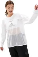 Лонгслив adidas by Stella McCartney Mesh Top, размер XS INT, белый