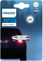 Лампа автомобильная светодиодная Philips Ultinon Pro3000 SI 11864U30CWB1 12V 0.6W SV8.5