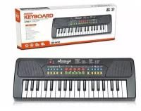 Музыкальный инструмент: Синтезатор, 37 клавиш, микрофон Наша Игрушка BX-1692A