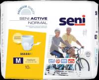 Seni Active Normal Подгузники-трусы для взрослых Medium (2) обхват талии 80-110 см 10 шт