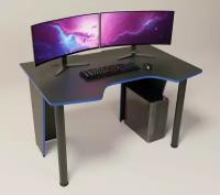 Игровой компьютерный стол FPS 120х78х73 Черно-синий