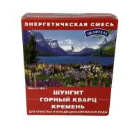 Набор Природный целитель минералов Энергетическая смесь (шунгит, горный кварц, кремень), 380 г