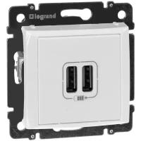 USB розетка Legrand 770470 Valena, белый