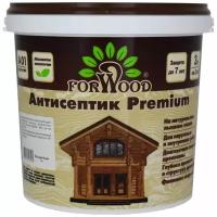 Масляный антисептик Forwood премиум 3л для защиты дерева до 10лет цвет бесцветный для внутренних работ без запаха Оригинальный продукт