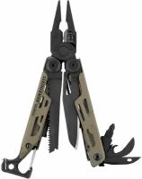 Мультитул пассатижи LEATHERMAN Signal (832404) черный/песочный