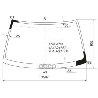 Стекло Лобовое Nissan Cefiro A32/Maxima 4/5d 94-00 XYG арт. FA32 LFW/X