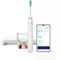 звуковая зубная щетка Philips Sonicare DiamondClean 9000 HX9911, белый