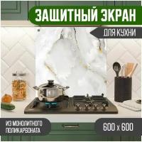 Защитный экран для кухни 600 х 600 х 3 мм 