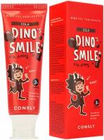 Детская гелевая зубная паста Consly DINO's SMILE c ксилитом и вкусом колы, 60 г 9899275