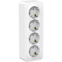 Розетка Schneider Electric BLNRA011411 Blanca, 16 А, с защитной шторкой, с заземлением, белый