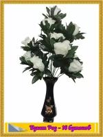 Букет искусственных цветов из 16-ти крупных роз