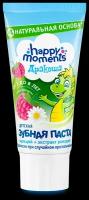 Зубная паста Happy Moments Дракоша со вкусом малины от 1 до 8 лет, 60 мл