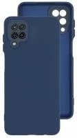 Чехол Silicone Case №8 для Samsung Galaxy A22 / M22 / M32 / Накладка / бампер с защитой камеры