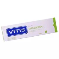 Зубная паста Vitis Orthodontic со вкусом яблока и мяты, 100 мл