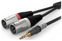 Кабель аудио 1xMini Jack - 2xXLR Sommer Cable HBA-3SM2-0300 3.0m