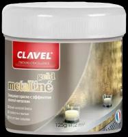 Декоративная краска Clavel MetaLine Gold, 0,125 кг, золото